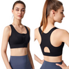 Magic Front Closure Sculpting Sports Bra | Wireless Racerback Design