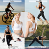 Magic Front Closure Sculpting Sports Bra | Wireless Racerback Design