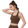 Magic Seamless Criss-Cross Back Sports Bra | Comfortable & Lightweight Support