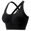 Magic Front Zip Crossback Sports Bra | High-Impact Support & Breathable Comfort