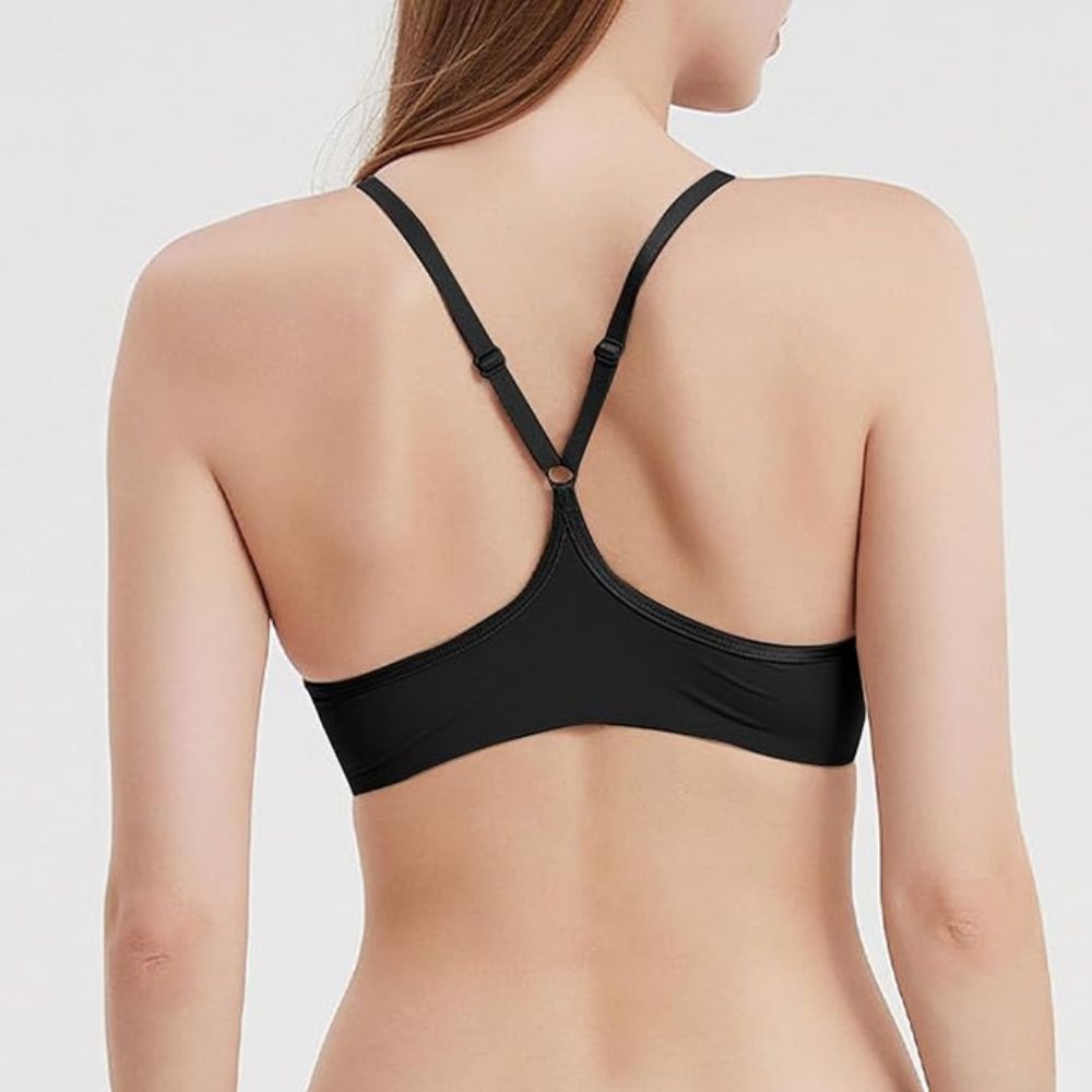 Magic Lace Trim Front Closure Push - Up Bra - Magic Bra