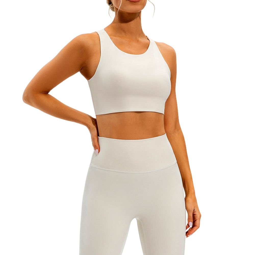 Magic Open Back High Neck Sports Bra | Longline Padded Support - Magic Bra