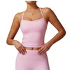 Magic Strappy Built - In Bra Tank Top with Removable Pads | Seamless Support Cami for Yoga & Everyday Wear - Magic Bra