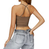 Magic Strappy Built - In Bra Tank Top with Removable Pads | Seamless Support Cami for Yoga & Everyday Wear - Magic Bra