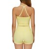 Magic Strappy Built - In Bra Tank Top with Removable Pads | Seamless Support Cami for Yoga & Everyday Wear - Magic Bra
