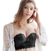 Magic Lace-Up Strapless Push-Up Bra