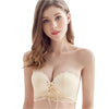 Magic Lace-Up Strapless Push-Up Bra