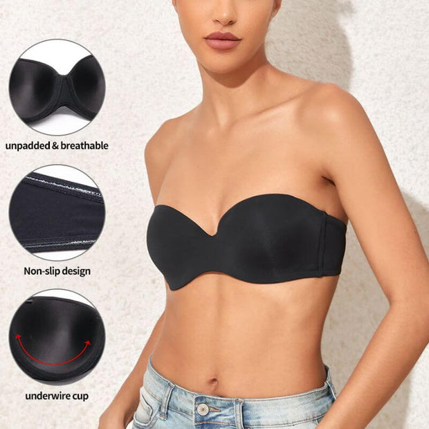 Magic Convertible Non-Slip Strapless Bra Versatile for Any Outfit, Best  Supportive Invisible Bra – Magic Bra UK