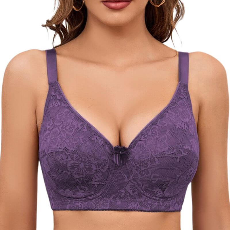 Magic Full Coverage Wide Back Underwire Lace Bra Provides Flattering Shape Prevents Sagging Boosts Confidence Magic Bra UK